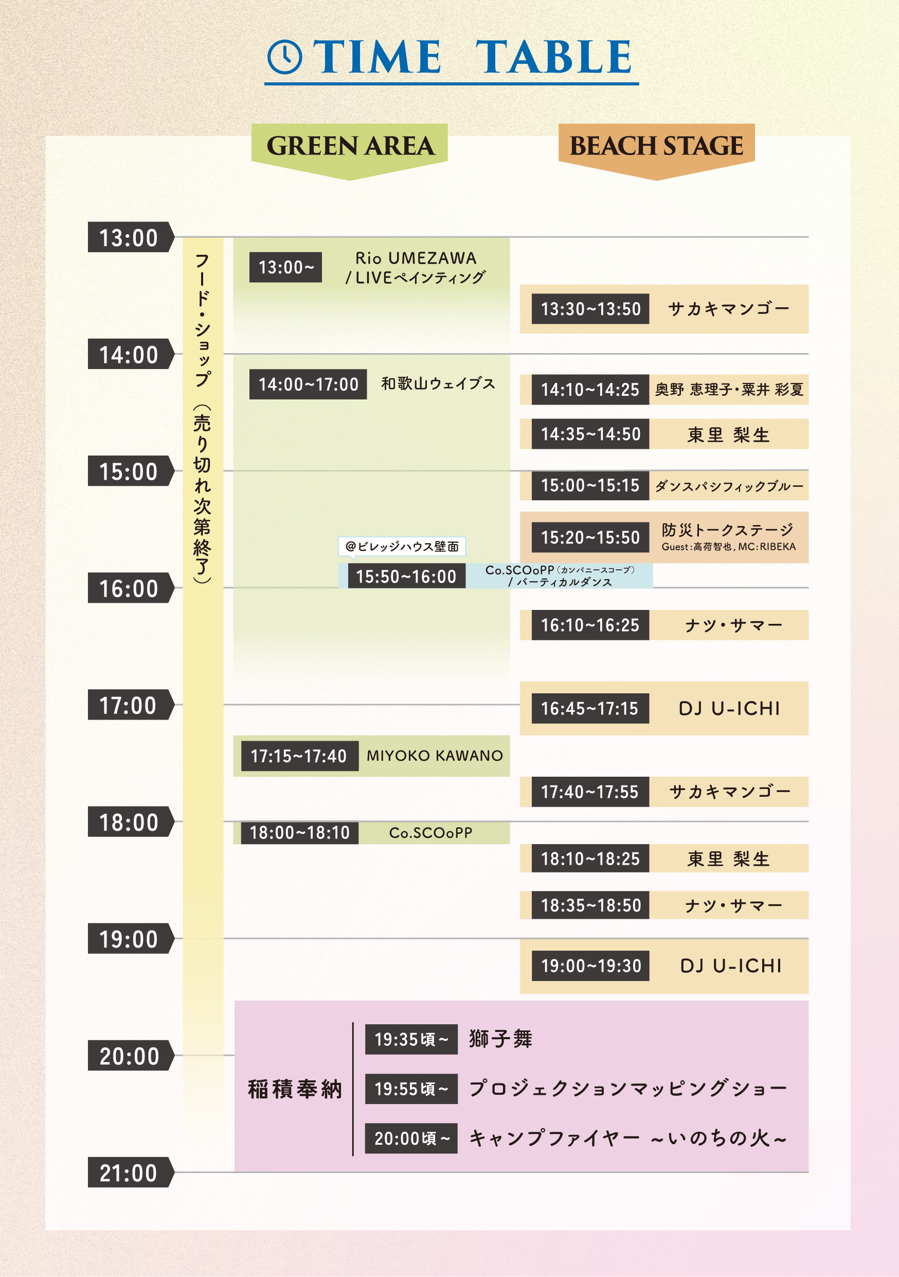 timetable